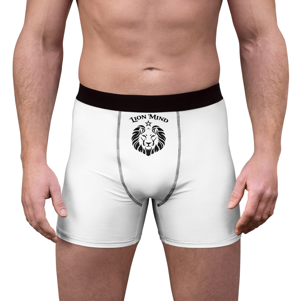 Lion Head Crest Boxer Briefs | Lion Mind Graphic